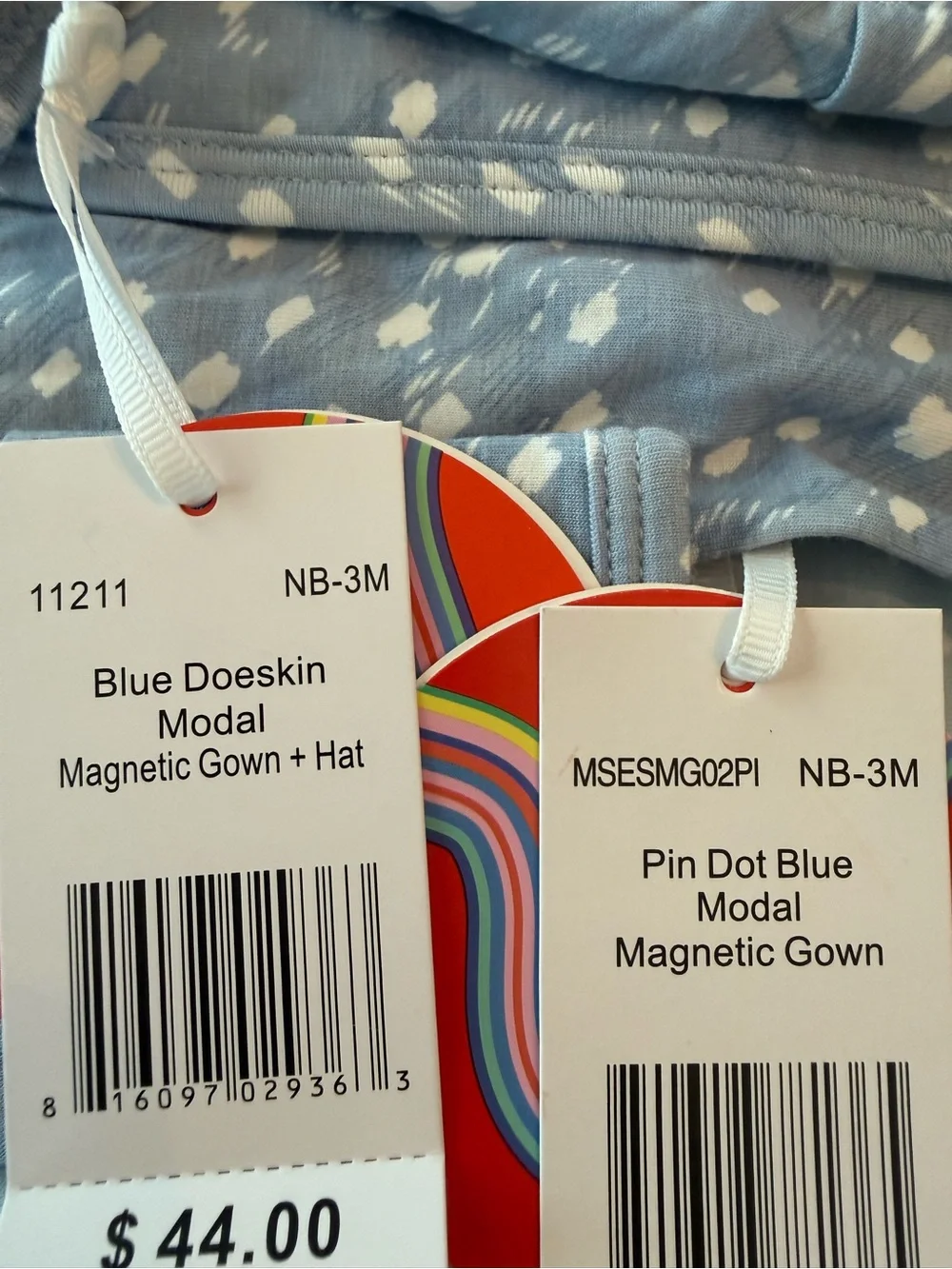 2 Magnetic Me Magnetic Gown size NB-3 M